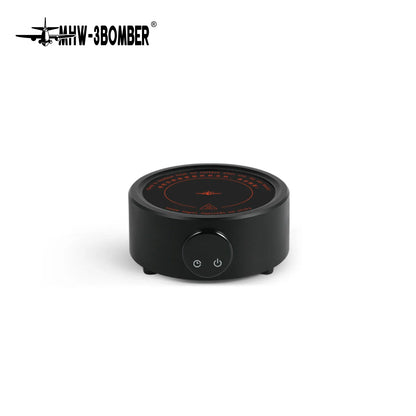 MHW-3BOMBER Mini Coffee Electric Stove for Moka Pot 800w Ceramic Cooktop Milk Water Heating Furnace Coffee Tool Camp Kitchen Use
