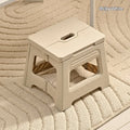 Portable Plastic Folding Stool Outdoor Adult Train Fishing Stool Compact Collapse Bathing Short Stool for Travel And Camping