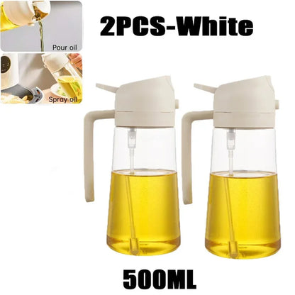 Pulverizador de aceite de oliva para verter aceite de cocina y especias