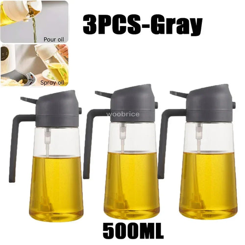 Pulverizador de aceite de oliva para verter aceite de cocina y especias