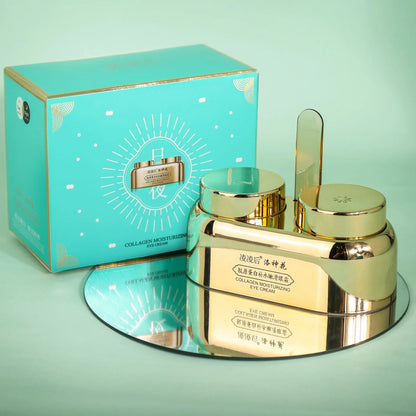 40g Crema de Día para Ojos Crema de Noche para Ojos Doble Cuidado de la Piel Reduce Ojeras Tensa el Contorno de Ojos Antiarrugas Hinchazón Ocular Cuidado de Ojos