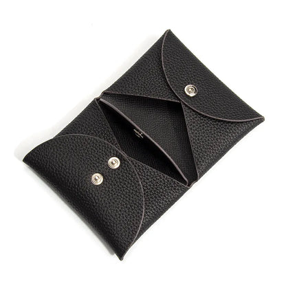 Cowhide Mini Envelope Card Bag Women&