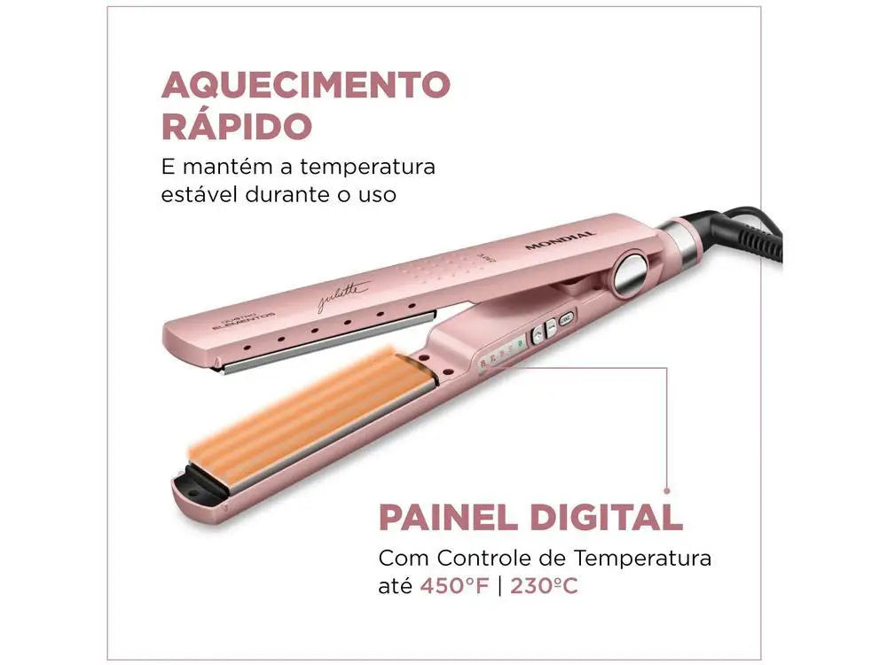 Mondial P-JU-01 - Bivolt Hair Curling/Plank