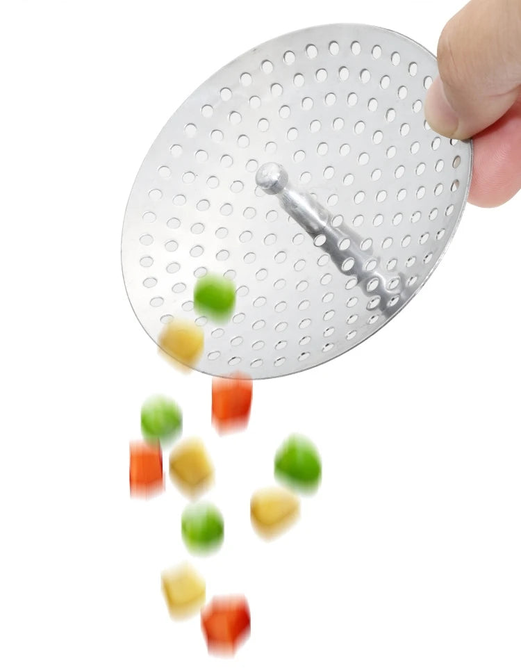 Colador de fregadero de cocina, tapón, filtro de drenaje de repuesto de acero inoxidable, recogedor de pelo para bañera, trampa para residuos, accesorios de baño