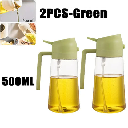 Pulverizador de aceite de oliva para verter aceite de cocina y especias