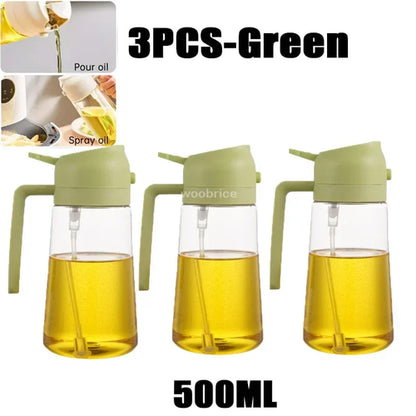 Pulverizador de aceite de oliva para verter aceite de cocina y especias
