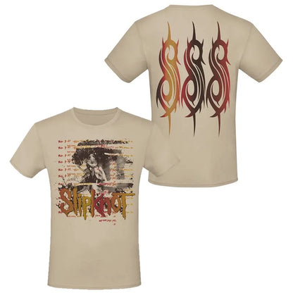 Photo SLIPKNOT Gothic Style Band T-Shirt 100% Cotton Graphic Tee Men Women Summer Streetwear Top