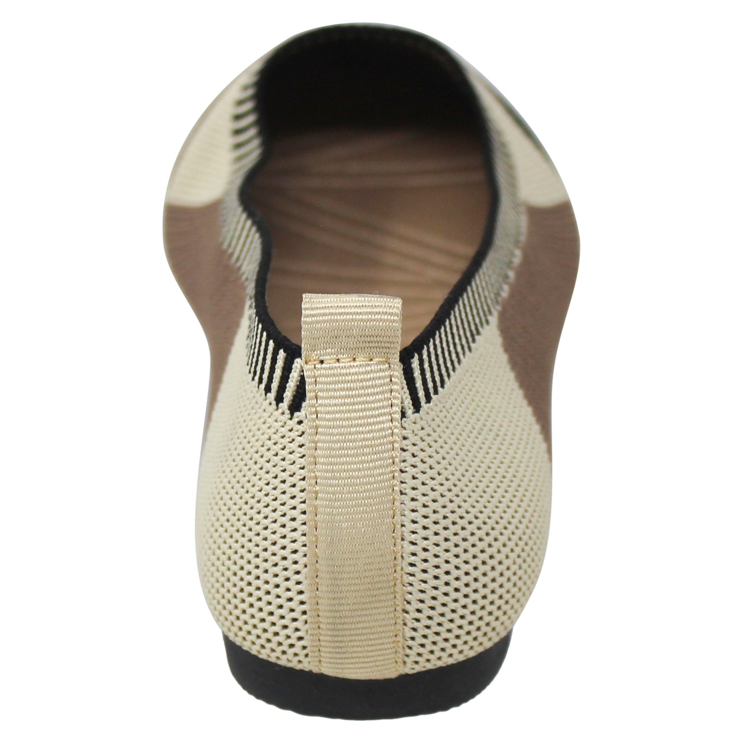SOBEYO Zapatillas de Ballet para Mujer, Suaves, Suela de Goma, sin Cordones, Casual