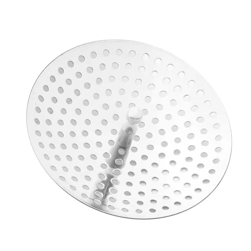 Filtro de acero inoxidable para fregadero de cocina, tapón de desagüe de repuesto, filtro de desagüe, recogedor de pelo para bañera, trampa para residuos, accesorios de baño