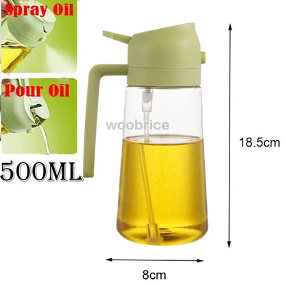Pulverizador de aceite de oliva para verter aceite de cocina y especias