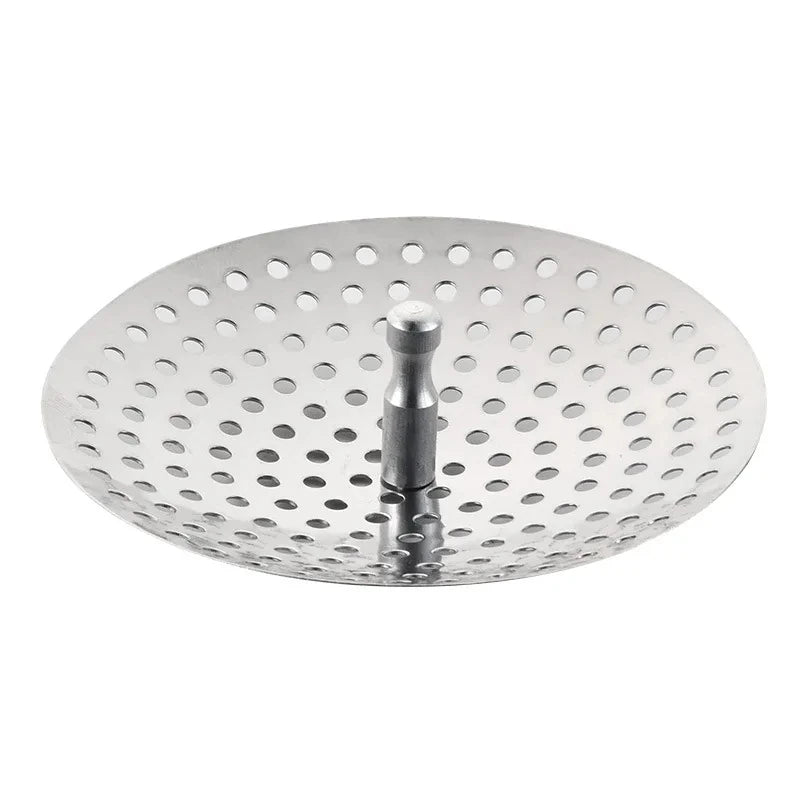 Colador de fregadero de cocina, tapón, filtro de drenaje de repuesto de acero inoxidable, recogedor de pelo para bañera, trampa para residuos, accesorios de baño