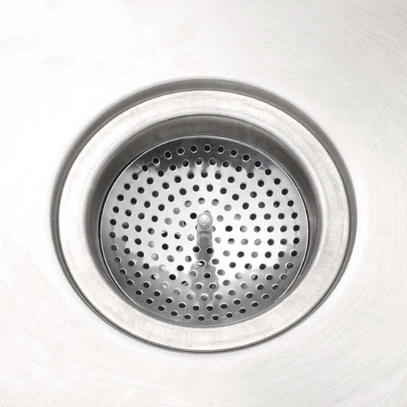 Colador de fregadero de cocina, tapón, filtro de drenaje de repuesto de acero inoxidable, recogedor de pelo para bañera, trampa para residuos, accesorios de baño