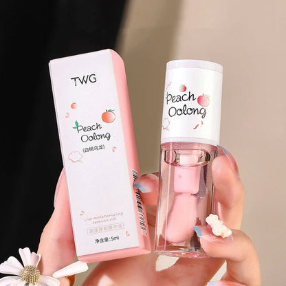 Maquillaje Coreano Cosméticos de Belleza Tinta para Labios Brillo Labial Hidratante para Labios