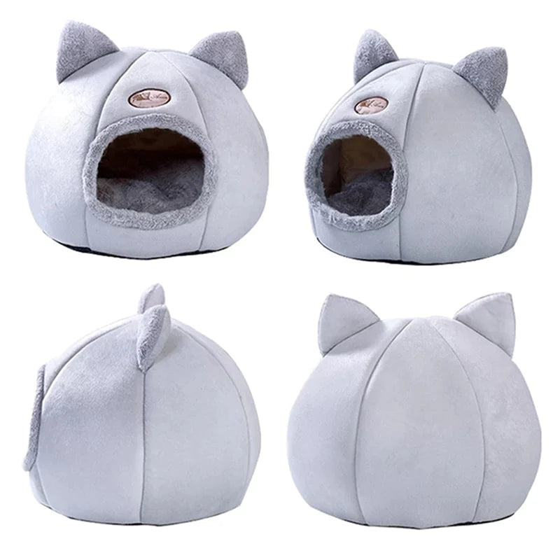 Cama Cueva para Mascotas 2 en 1