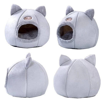 Cama Cueva para Mascotas 2 en 1