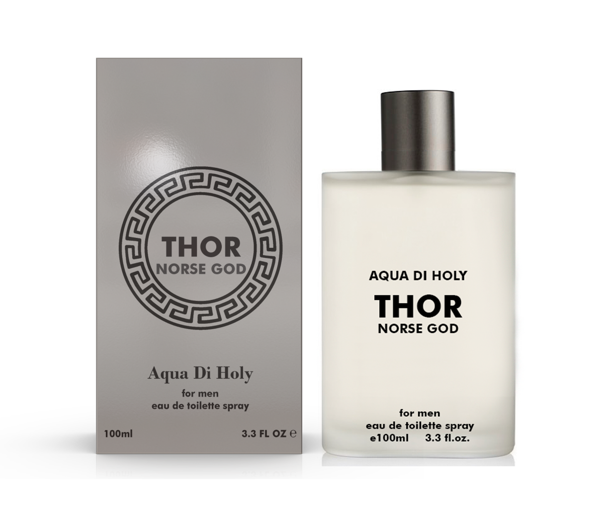 Perfume Thor para hombre de Aqua Di Holy, Eau De Toilette en espray 100ml