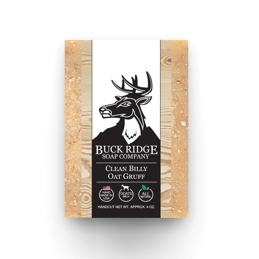 Jabón artesanal Clean Billy Oat Gruff para hombre