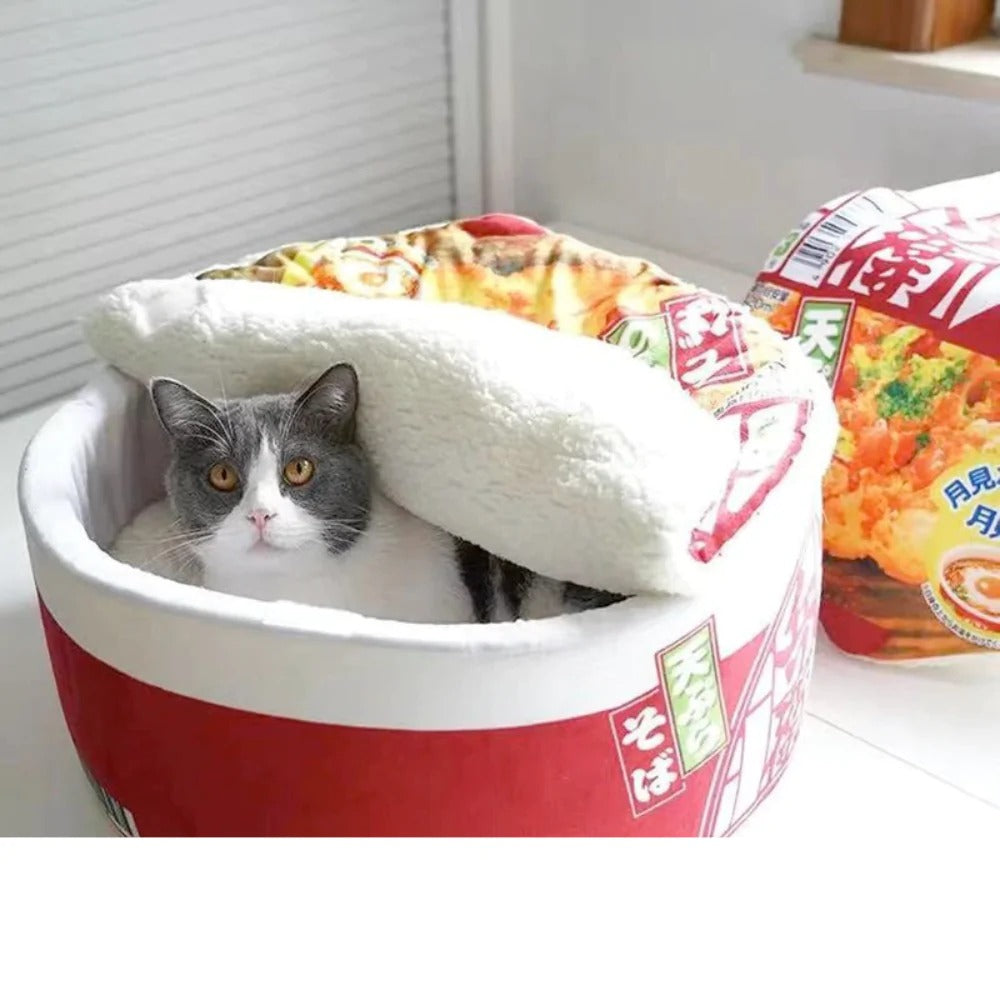 Cama para mascotas cojín Ramen