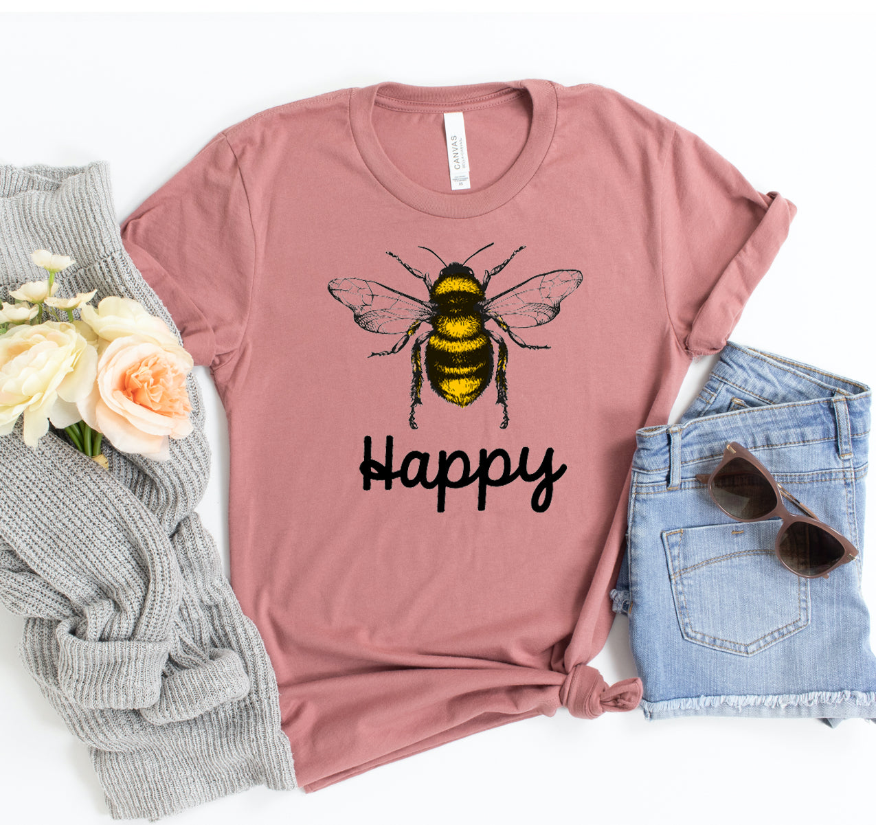 Camiseta Abeja Feliz