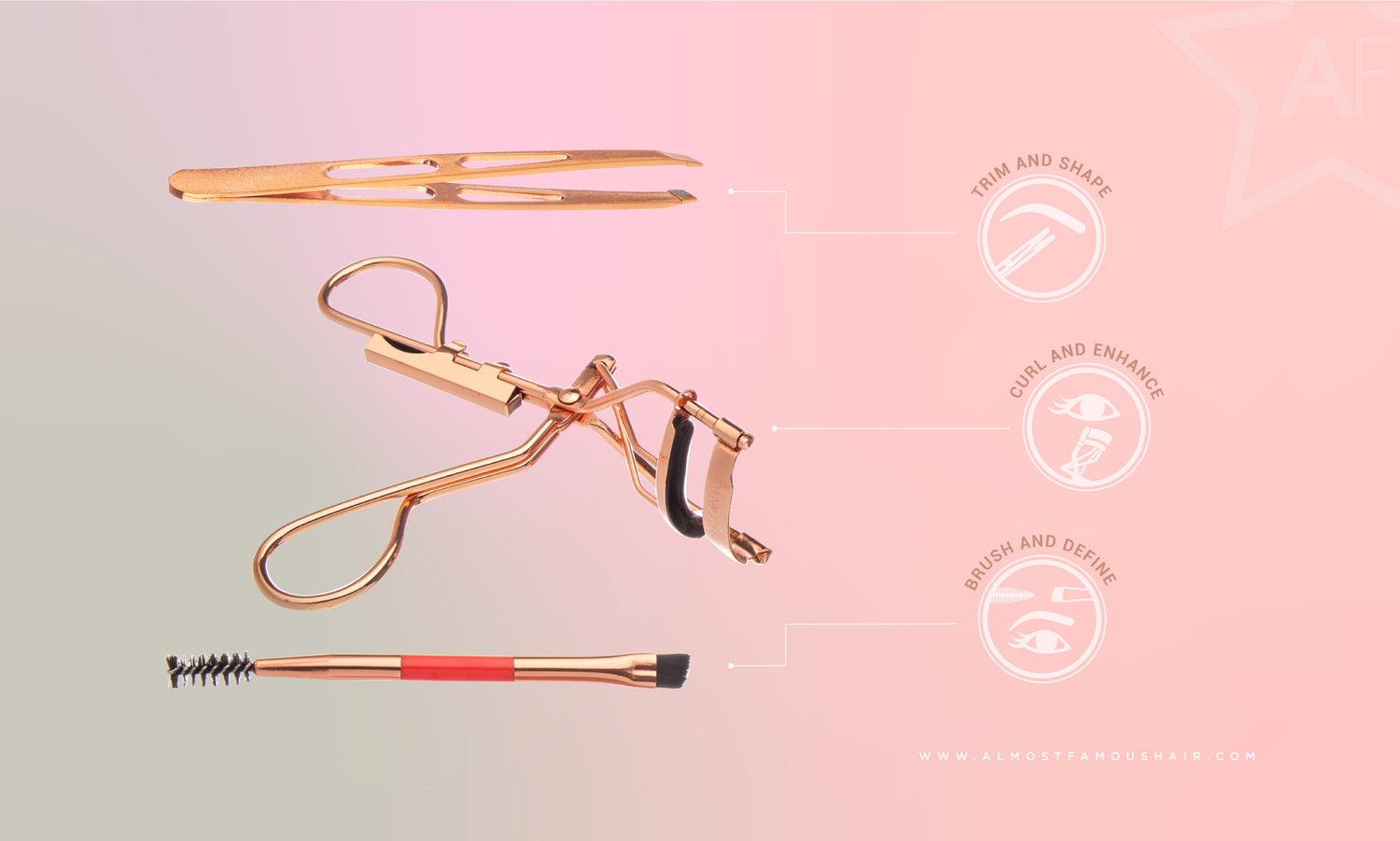 Kit todo incluido "Lash Lifter" oro rosa