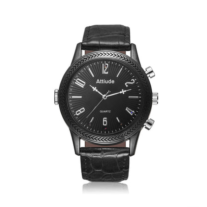 Grabadora de video Full HD 1080P, minicámara de reloj con visión nocturna IR