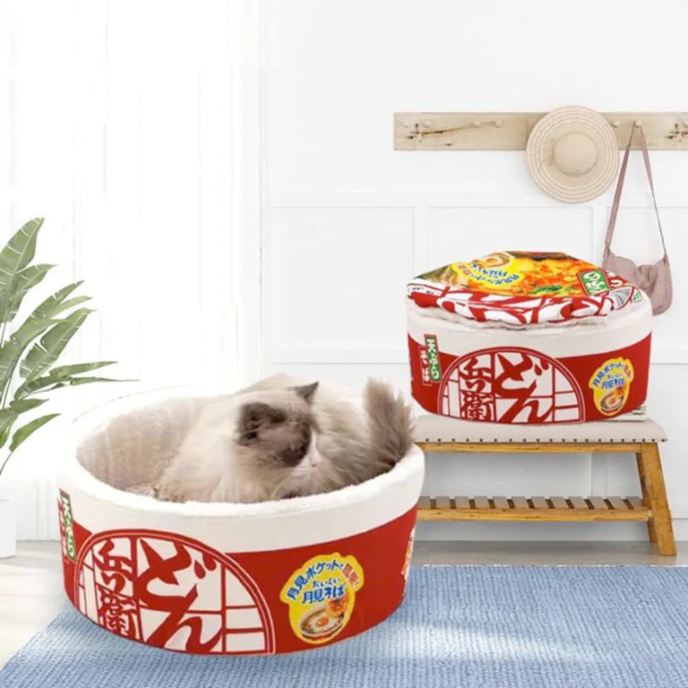 Cama para mascotas cojín Ramen