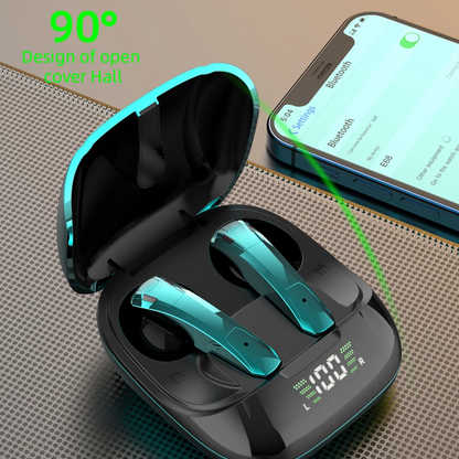 Auriculares inalámbricos TWS para juegos Bluetooth 5.0 con micrófono