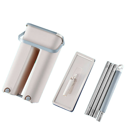 Mopa y Cubo Automático Mágico con Escurridor Plano