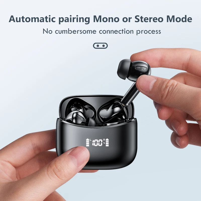 Auriculares TWS LED con Bluetooth 5.0 para Huawei iPhone