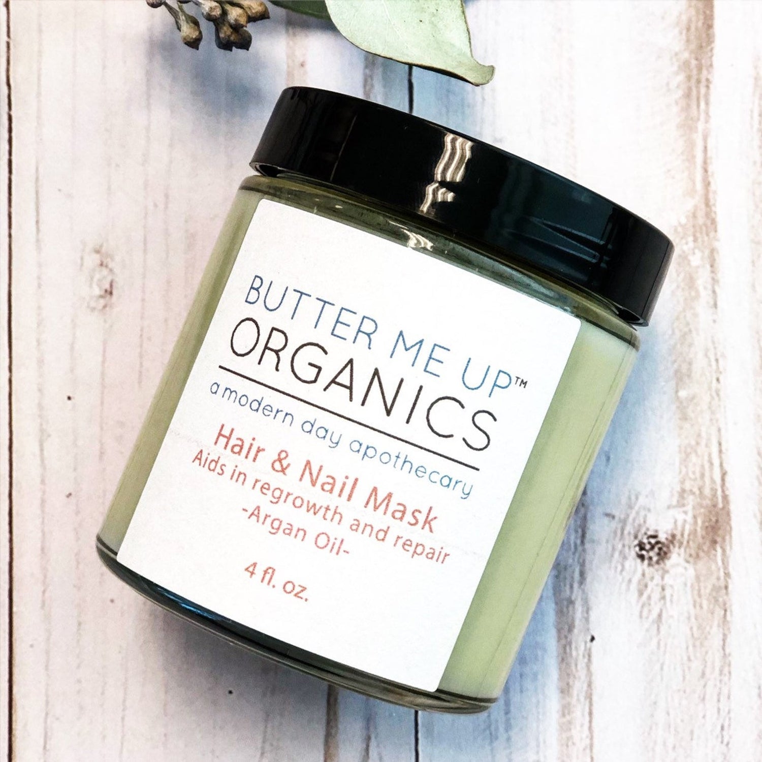 Mascarilla para cabello y uñas para el crecimiento de cabello largo y sano