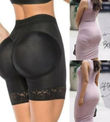 Panty faja de realce de glúteos con relleno