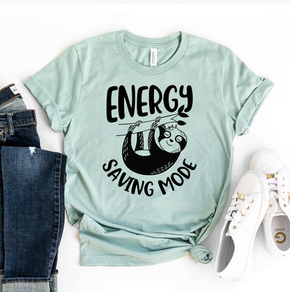 Camiseta "Modo Ahorro de Energía"