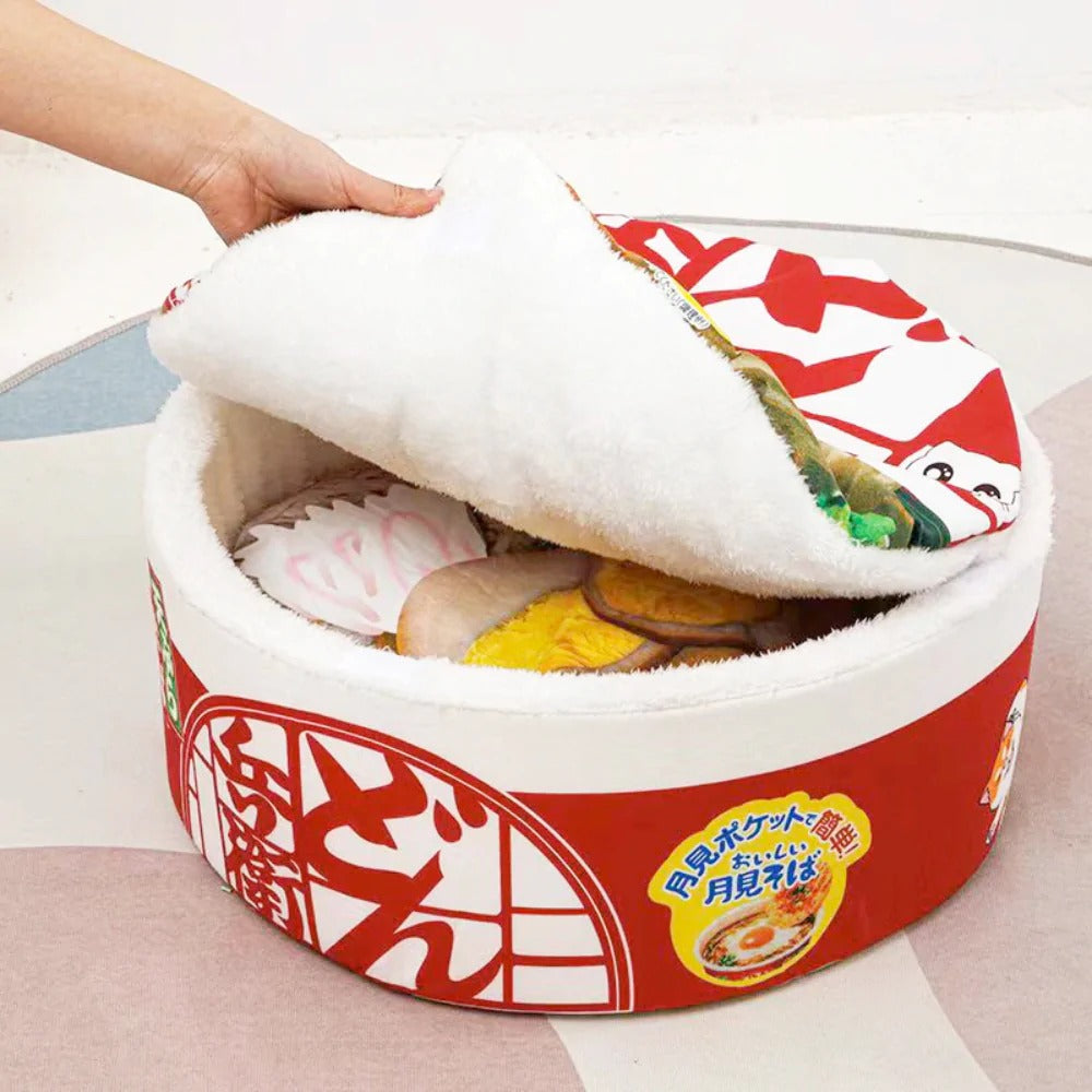Cama para mascotas cojín Ramen