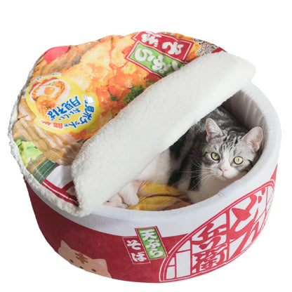 Cama para mascotas cojín Ramen