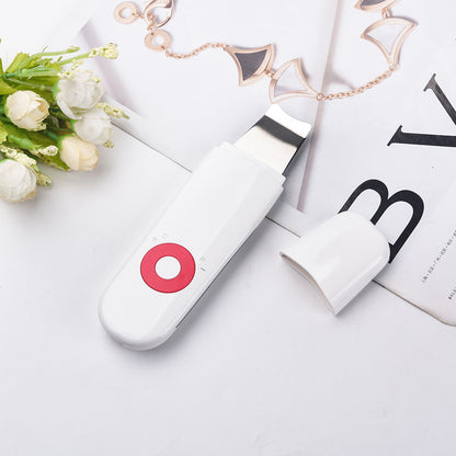 Limpiador facial ultrasónico de poros EU rojo