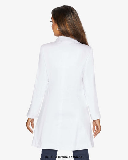 De La Creme Americana Larga Cruzada para Mujer