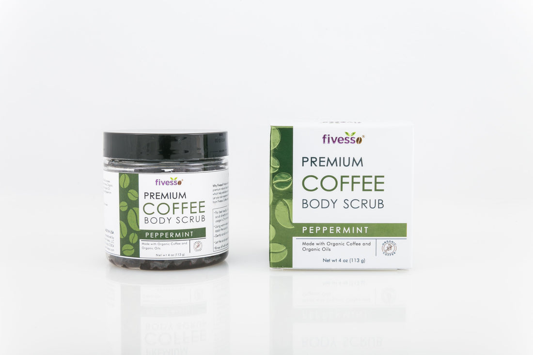 Menta - Exfoliante de Café Premium