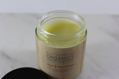 Mascarilla para cabello y uñas para el crecimiento de cabello largo y sano
