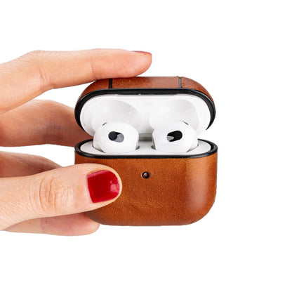 Estuche de cuero Gillette para AirPods 3