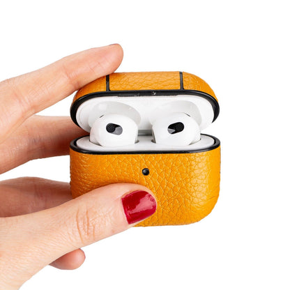 Estuche de cuero Gillette para AirPods 3
