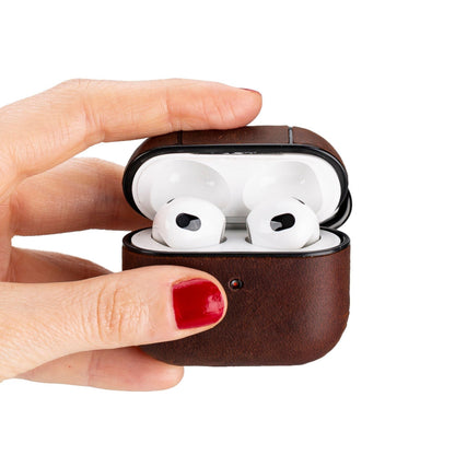 Estuche de cuero Gillette para AirPods 3