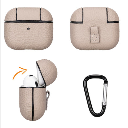 Estuche de cuero Gillette para AirPods 3