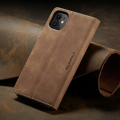 Estuche tipo billetera magnética de lujo con tapa para iPhone 7, 8, X, 11, 12, 13